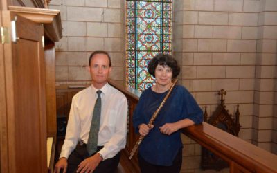 Flûte et orgue à Notre dame des Ronces